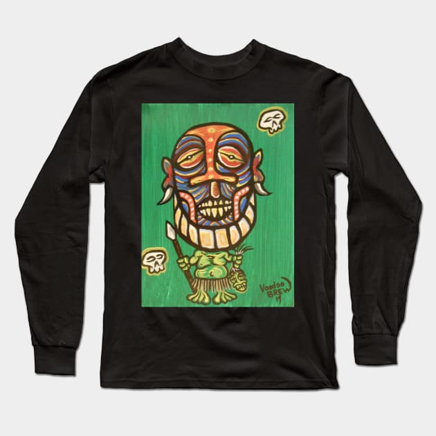 colorful cannibal Long Sleeve T-Shirt by Voodoobrew